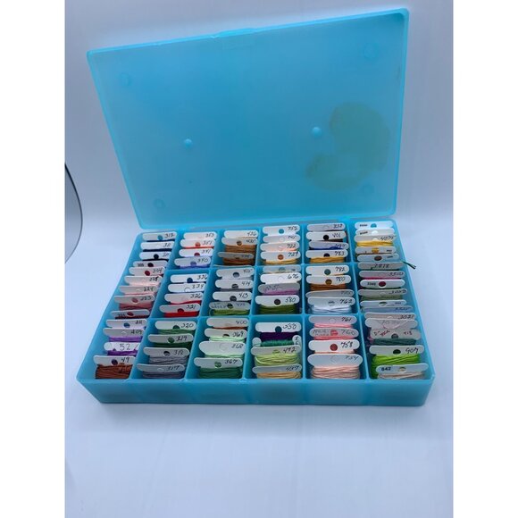 DMC Assorted Embroidery Floss Skeins with Organizer for Cross Stitch - Picture 11 of 11